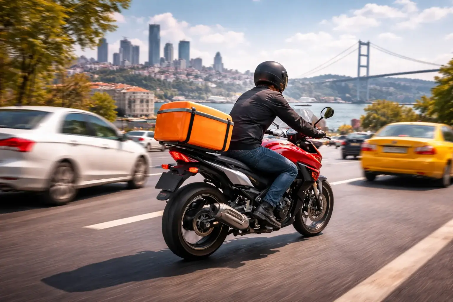 Motorlu Kurye